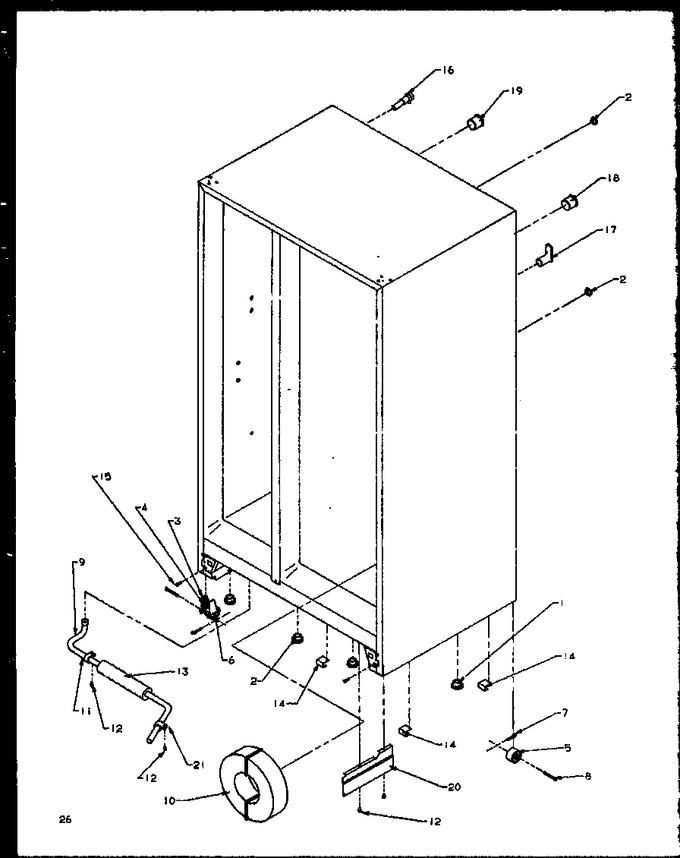 Diagram for SXD20NPE (BOM: P1162505W E)
