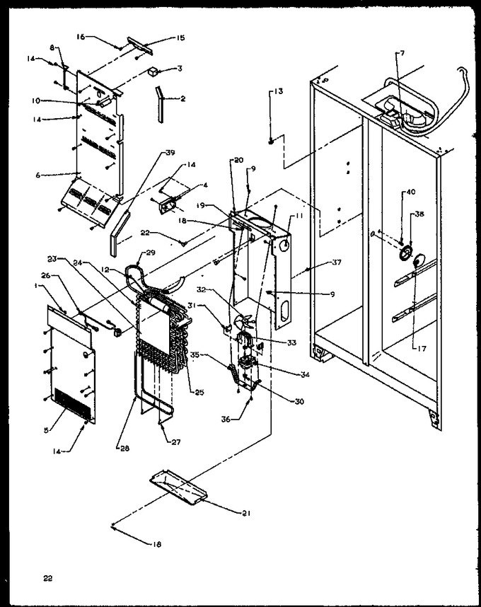 Diagram for SXD20NPE (BOM: P1162505W E)