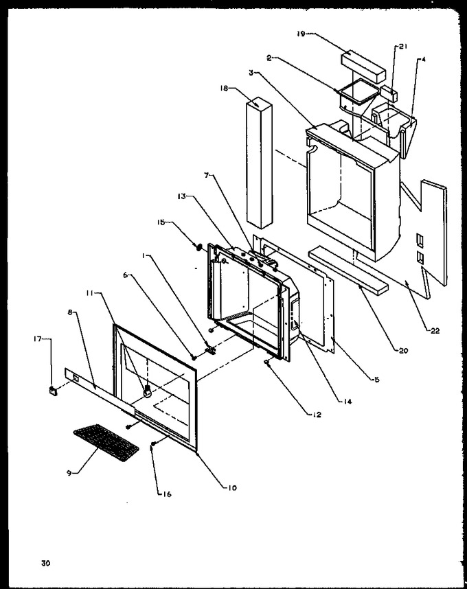 Diagram for SXD20NE (BOM: P1162504W E)