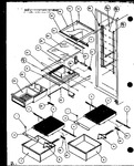 Diagram for 15 - Ref Shelving And Drawers