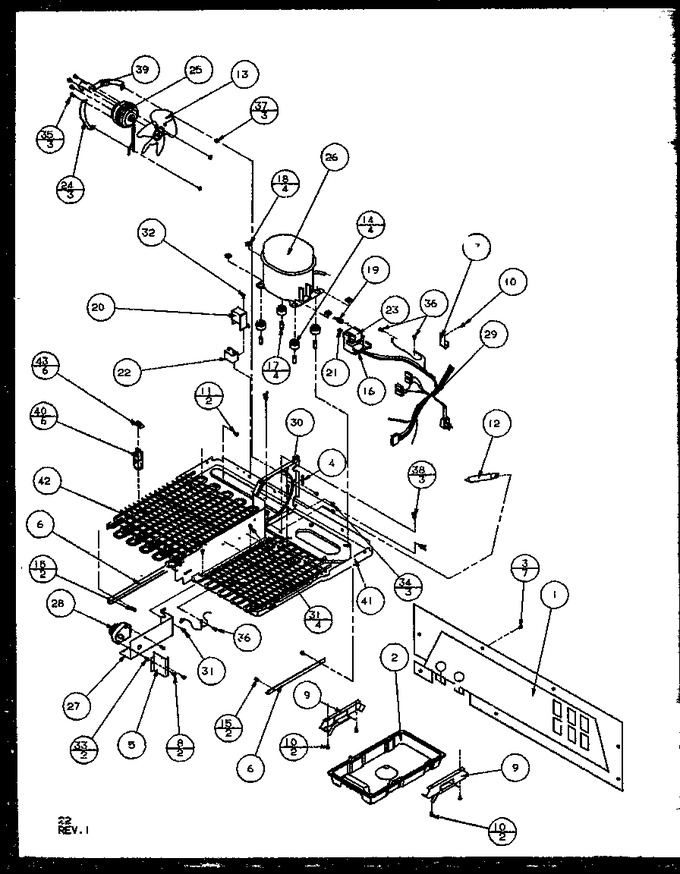 Diagram for SQD25MB4L (BOM: P1153405W L)