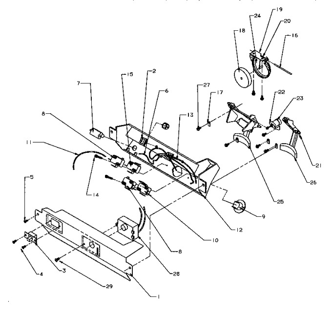 Diagram for SRD25S5L (BOM: P1190302W L)