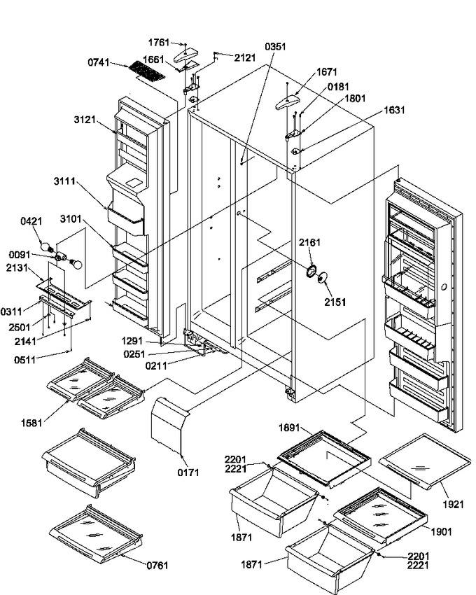Diagram for SRD25S3W (BOM: P1190325W W)