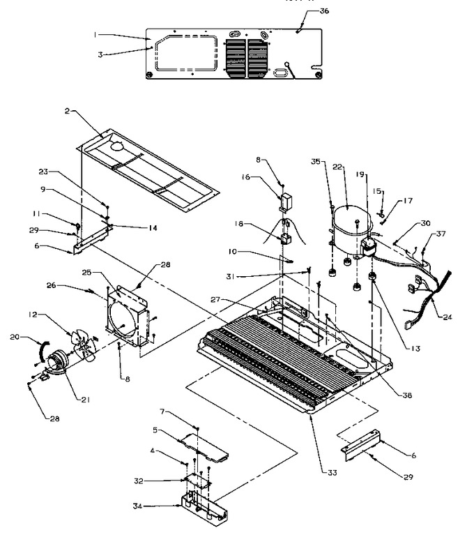 Diagram for SRD25S5W (BOM: P1190302W W)