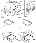 Diagram for 03 - Deli, Shelves, Crisper Assemblies & Acs