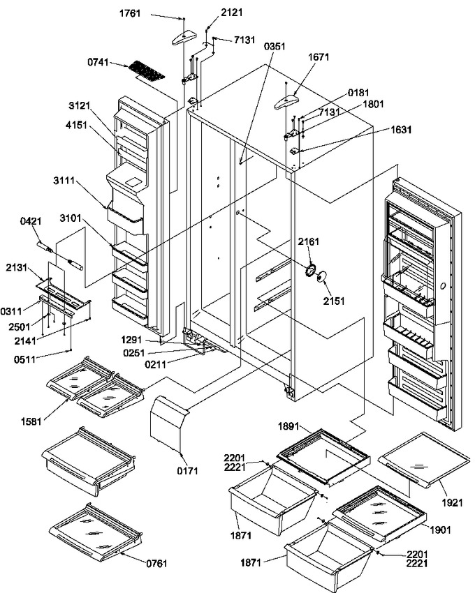 Diagram for SRD327S3W (BOM: P1312502W W)
