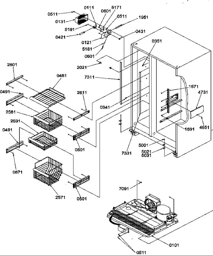 Diagram for SRD327S3W (BOM: P1307102W W)