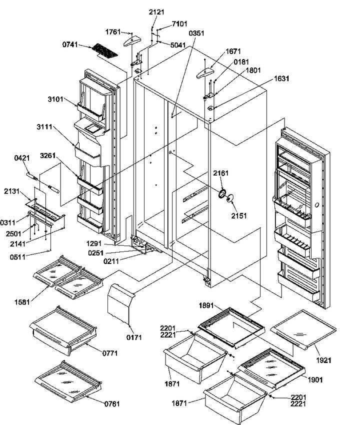 Diagram for SRD522TW (BOM: P1309903W W)
