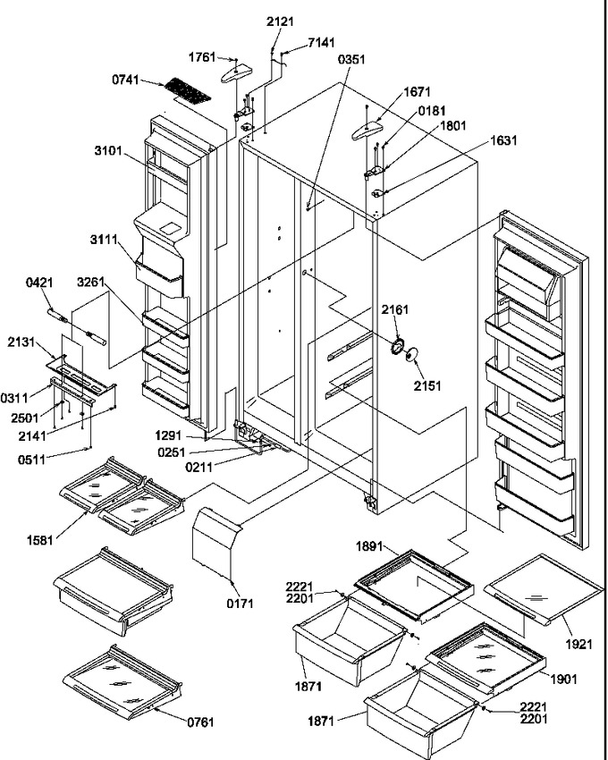 Diagram for SRD522TW (BOM: P1313301W W)