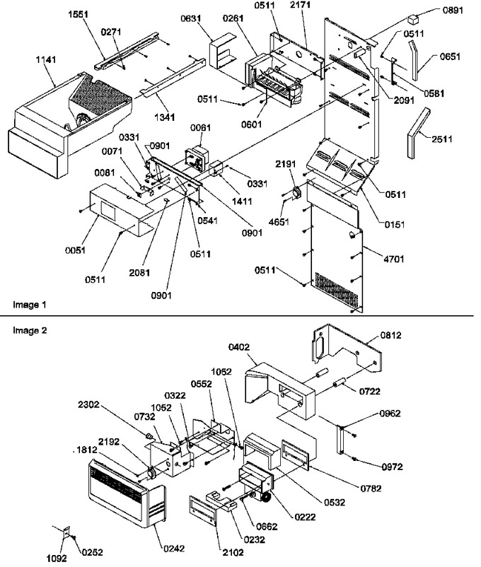 Diagram for SRDE27S3W (BOM: P1190602W W)