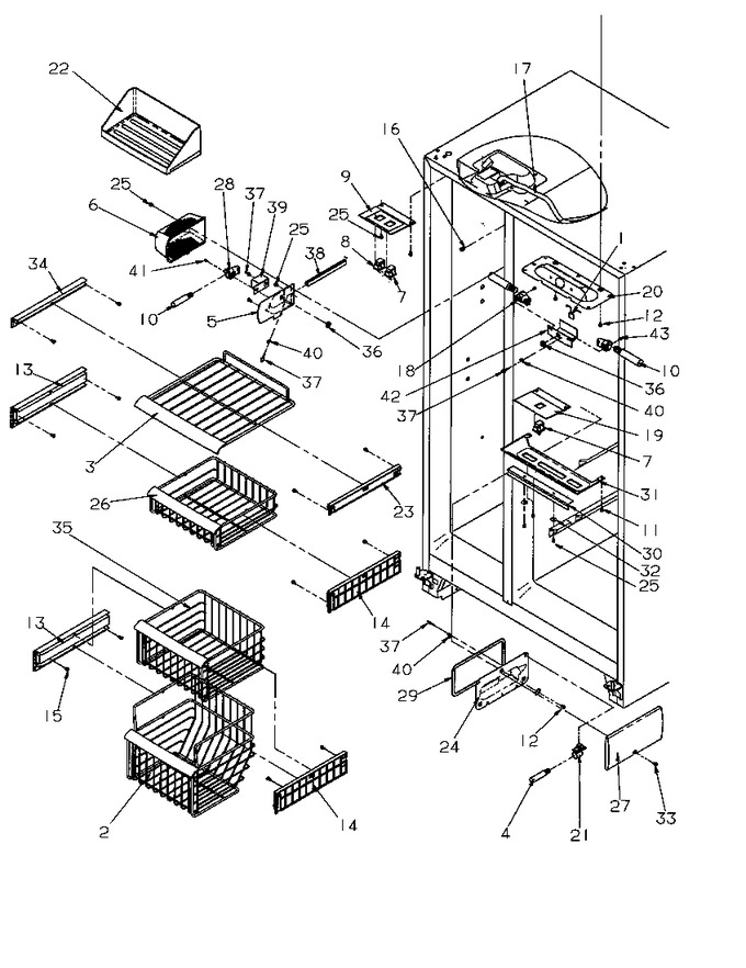 Diagram for SRDE528SBW (BOM: P1184902W W)