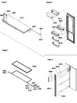 Diagram for 11 - Refrigerator Door, Door Trim And Handles