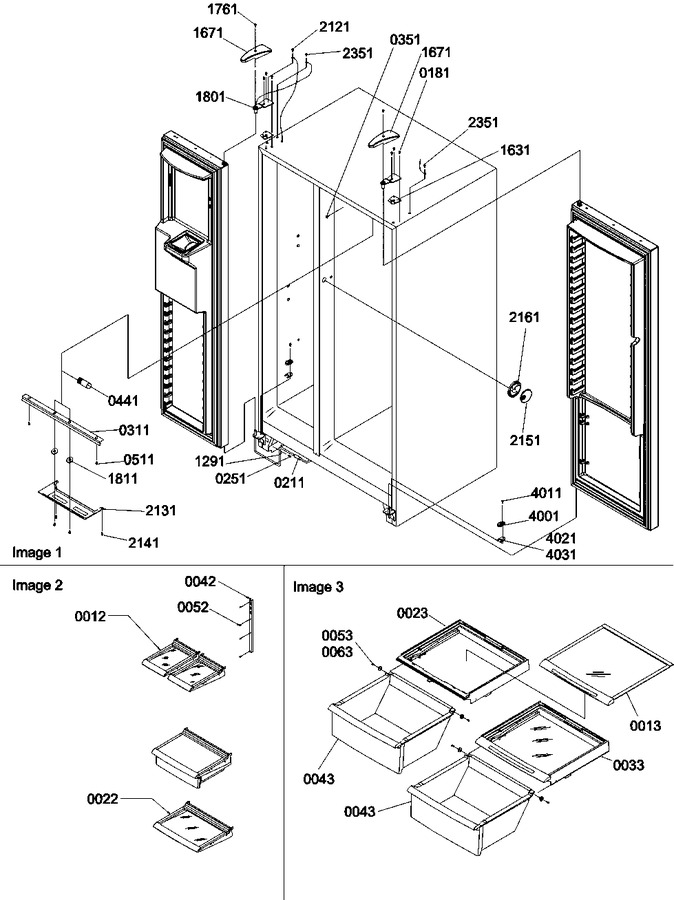 Diagram for SRDE528VW (BOM: P1320403W W)
