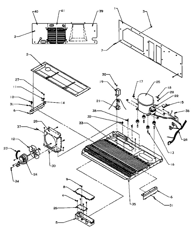 Diagram for SX19NW (BOM: P1168702W W)