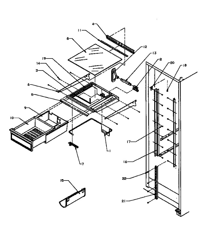 Diagram for SX19NW (BOM: P1168702W W)