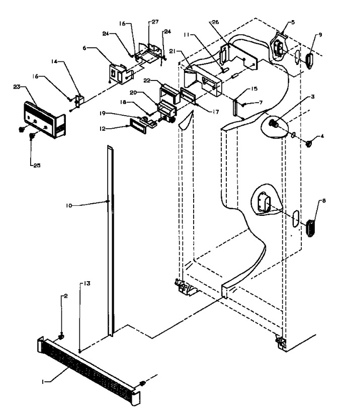 Diagram for SX19NW (BOM: P1168702W W)