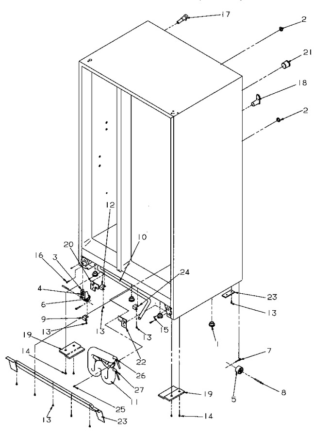 Diagram for SSD21SL (BOM: P1193901W L)