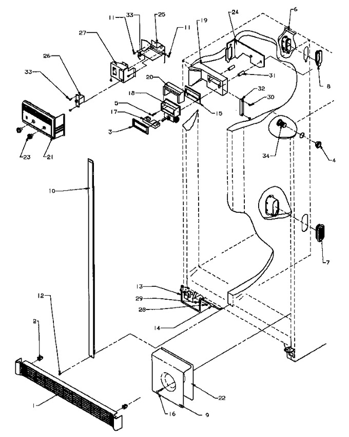 Diagram for SSD25N2W (BOM: P1181322W W)