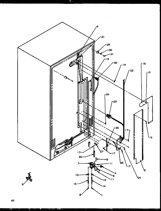 Diagram for SXD25NE (BOM: P1162406W E)