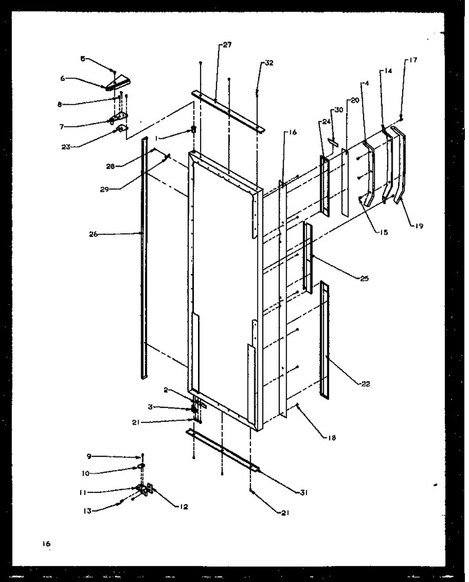 Diagram for SXD25NE (BOM: P1162406W E)