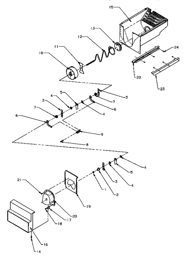 Diagram for SXD25S2L (BOM: P1190407W L)