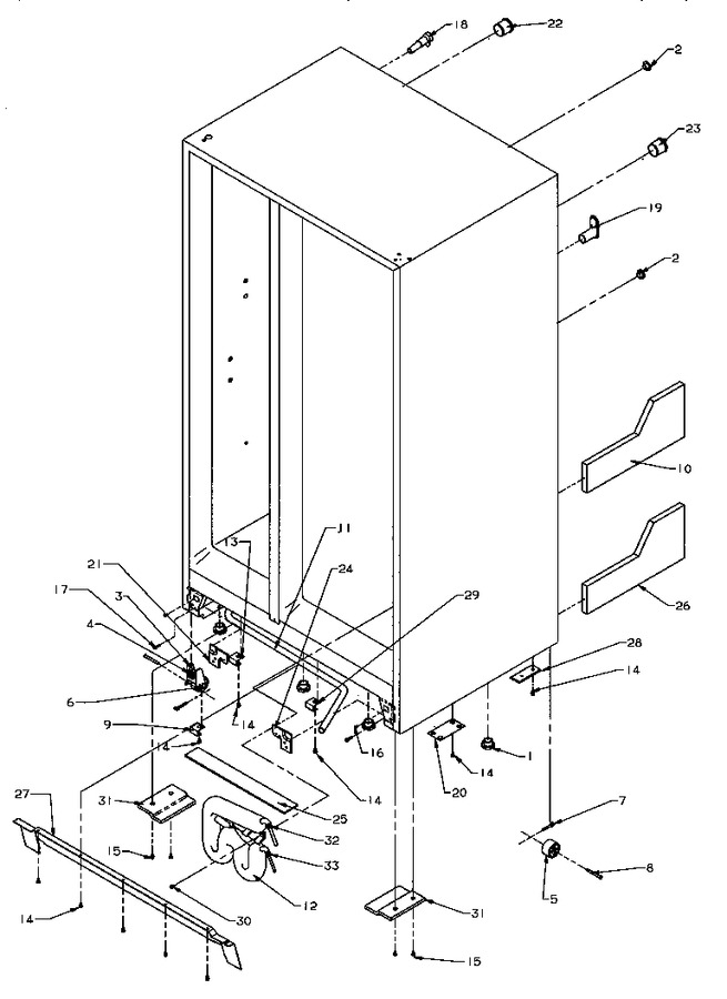 Diagram for SXD25S2L (BOM: P1190407W L)