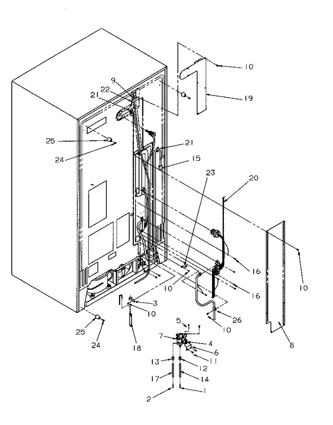 Diagram for SXD22S2W (BOM: P1190416W W)