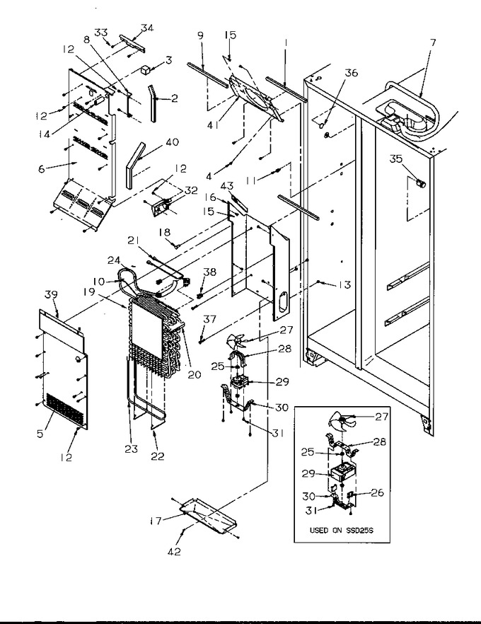 Diagram for SXD22S2W (BOM: P1190416W W)