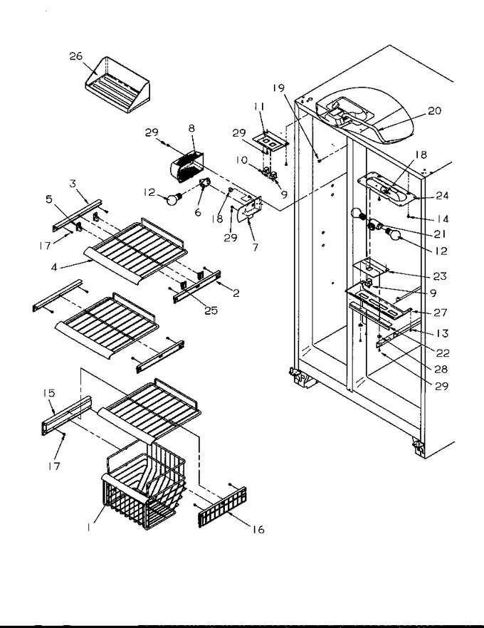 Diagram for SXD22S2W (BOM: P1190416W W)