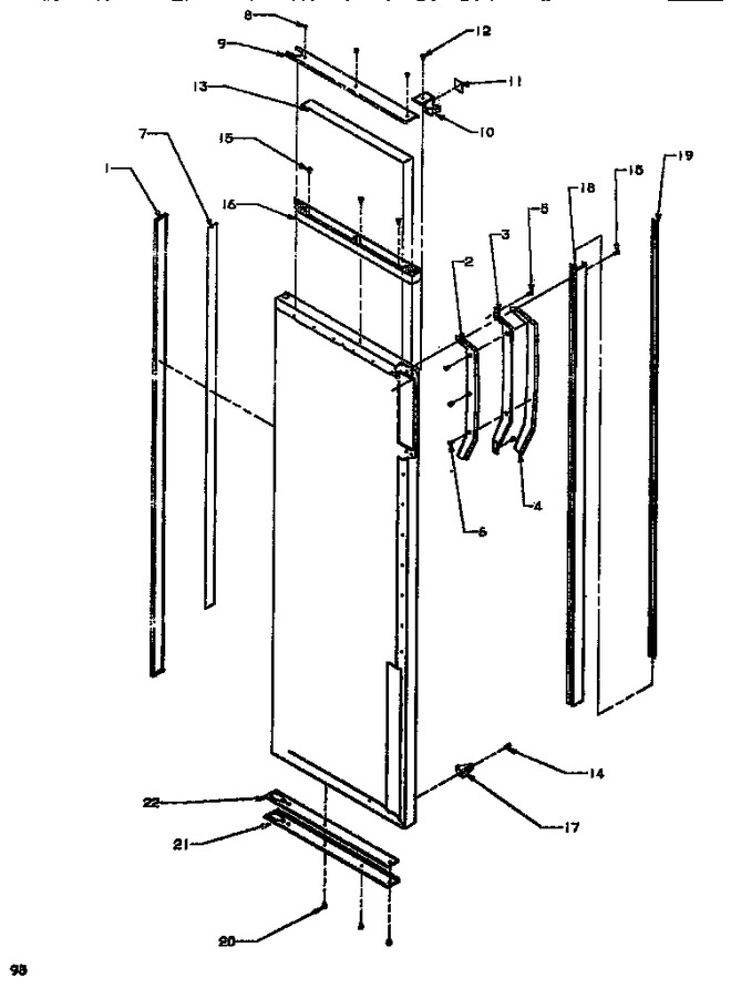Diagram for SSD522NBW (BOM: P1181001W W)