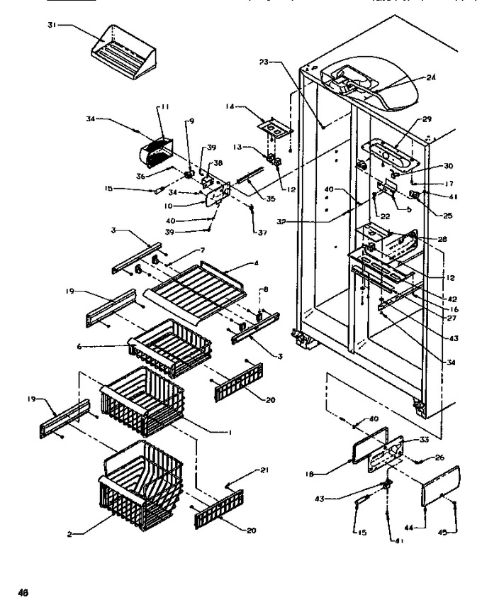 Diagram for SSD522SBL (BOM: P1184701W L)