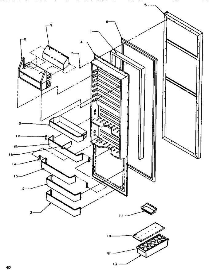 Diagram for SSD522SBL (BOM: P1184701W L)