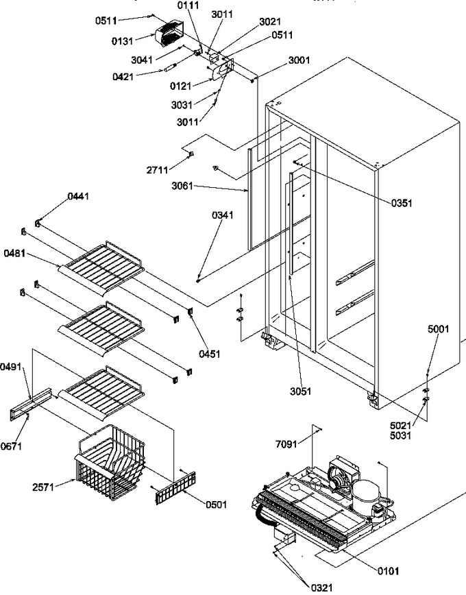 Diagram for SSD522SW (BOM: P1184706W W)