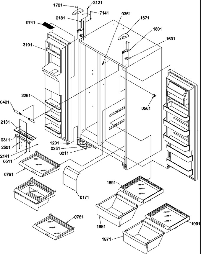 Diagram for SSD522TBW (BOM: P1313601W W)