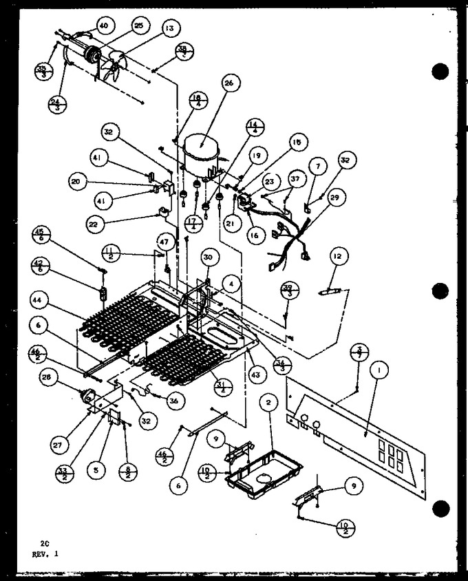 Diagram for SWP25H (BOM: P7836037W)