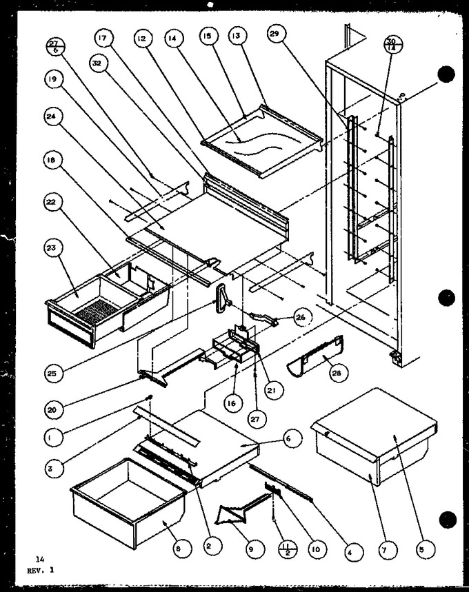 Diagram for SWP25H (BOM: P7836037W)