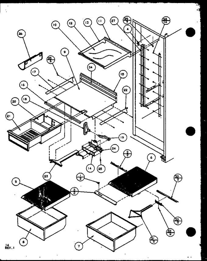 Diagram for SX19MW (BOM: P1121302W W)