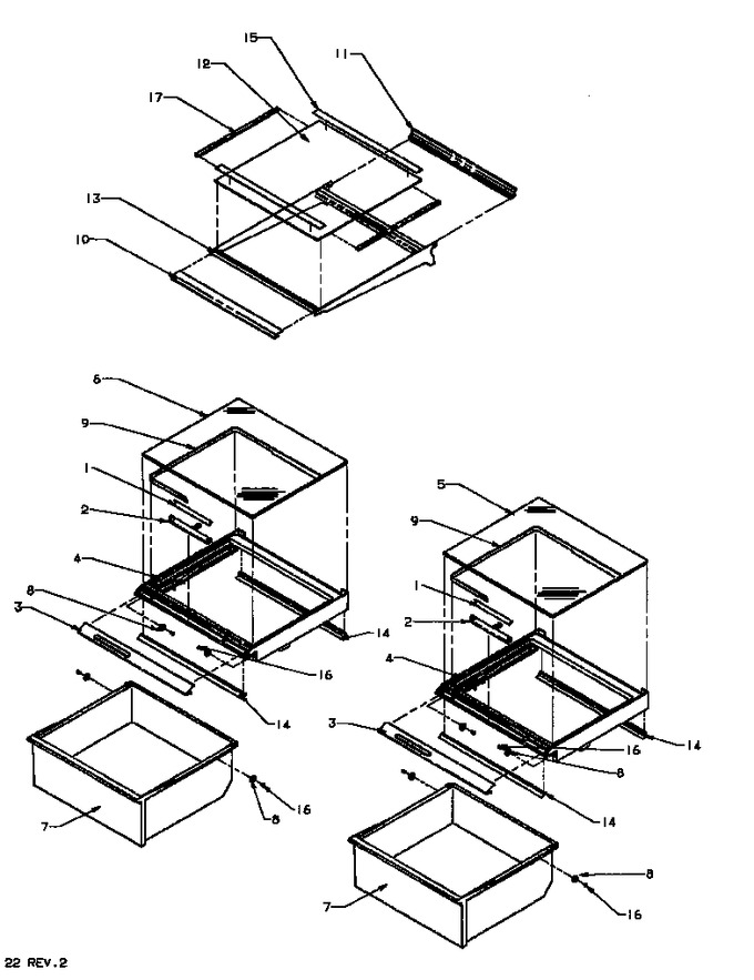 Diagram for SX19NW (BOM: P1168702W W)