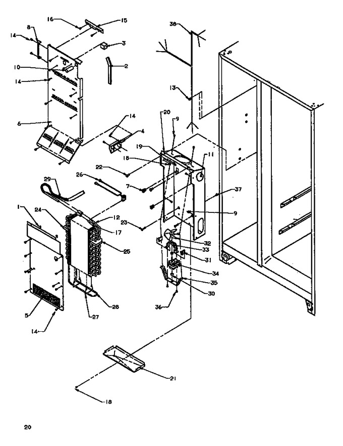 Diagram for SXD19N (BOM: P1168802W)