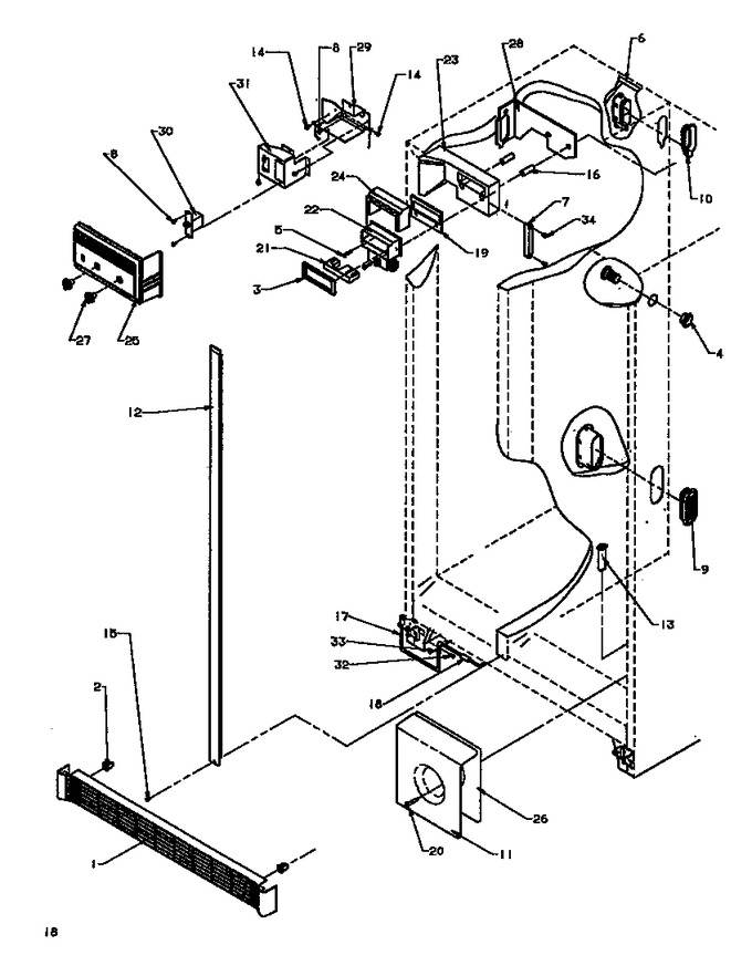 Diagram for SXD19NL (BOM: P1168802W L)