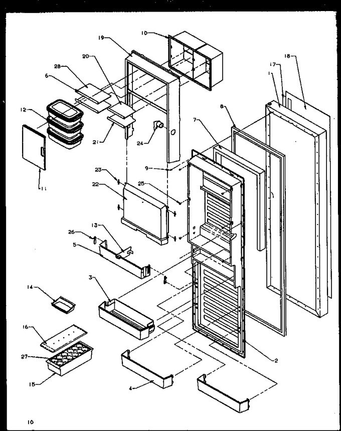 Diagram for SXD20NE (BOM: P1162504W E)