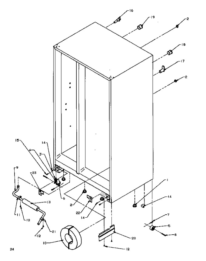 Diagram for SXD20Q2W (BOM: P1162508W W)