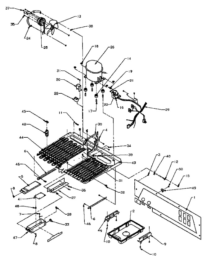 Diagram for SXD20QP2W (BOM: P1162510W W)