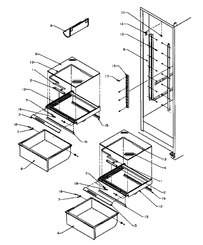 Diagram for SXD20QP2W (BOM: P1162510W W)
