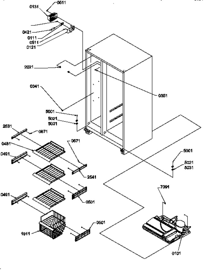 Diagram for SXD20TE (BOM: P1302901W E)