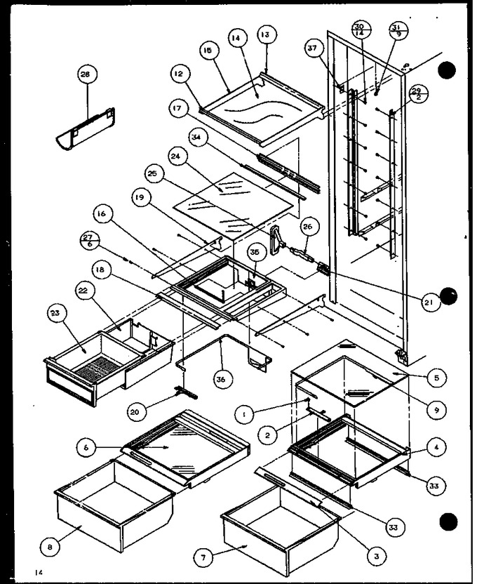 Diagram for SXD25J (BOM: P7870106W)