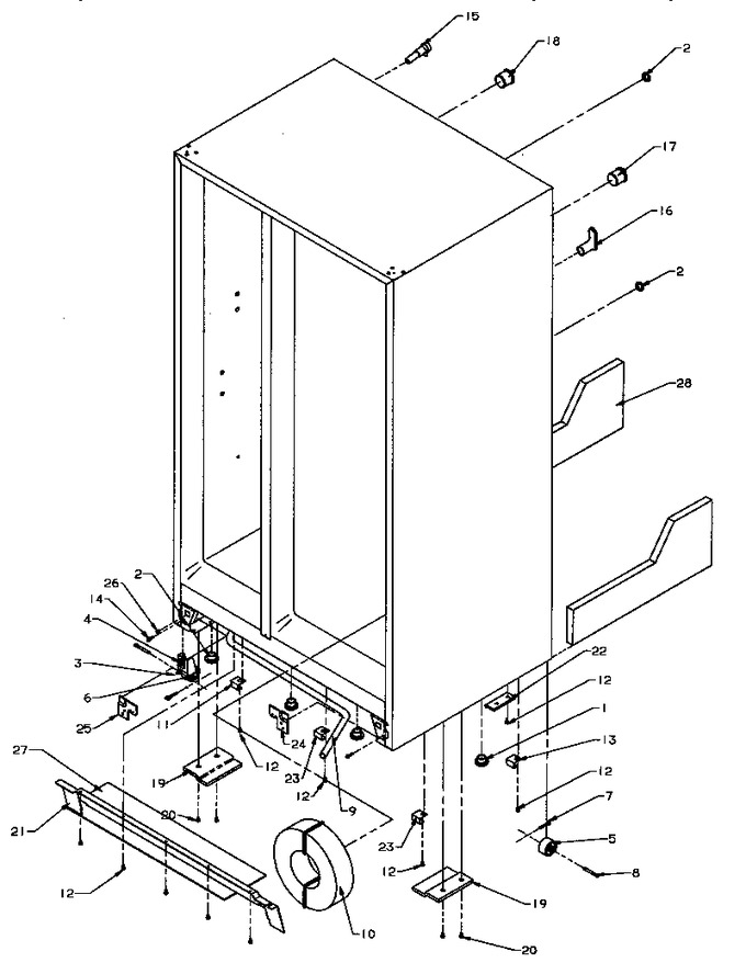 Diagram for SXD25QA3E (BOM: P1181310W E)
