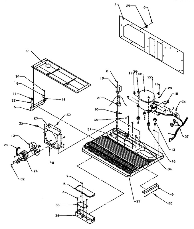 Diagram for SXD25QA3E (BOM: P1181310W E)
