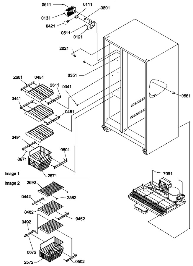 Diagram for SXD22S2W (BOM: P1303503W W)