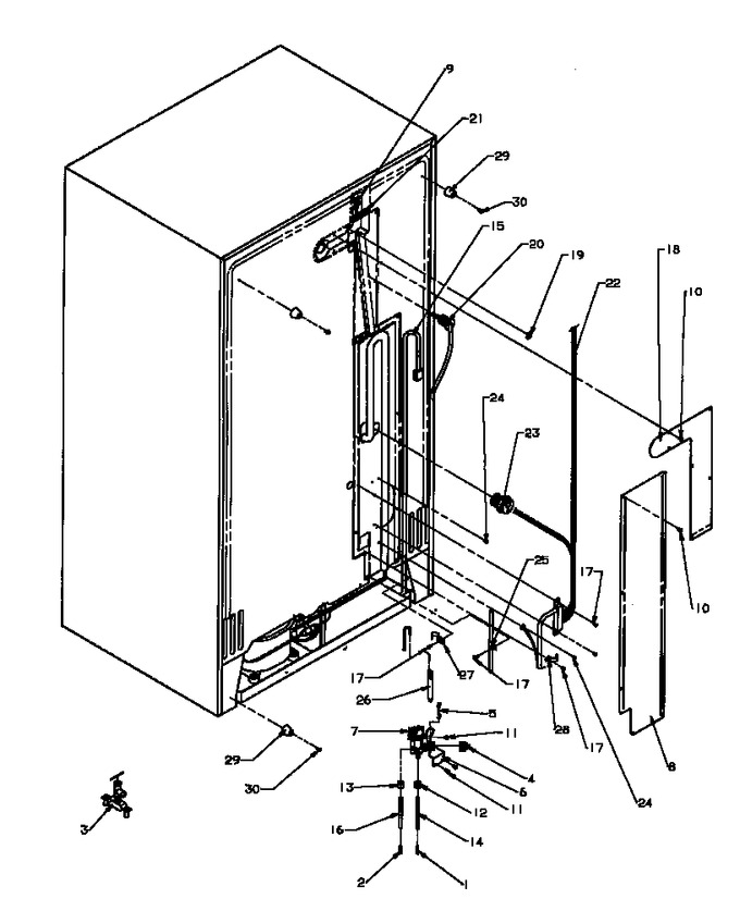 Diagram for SXD25NPW (BOM: P1162420W W)